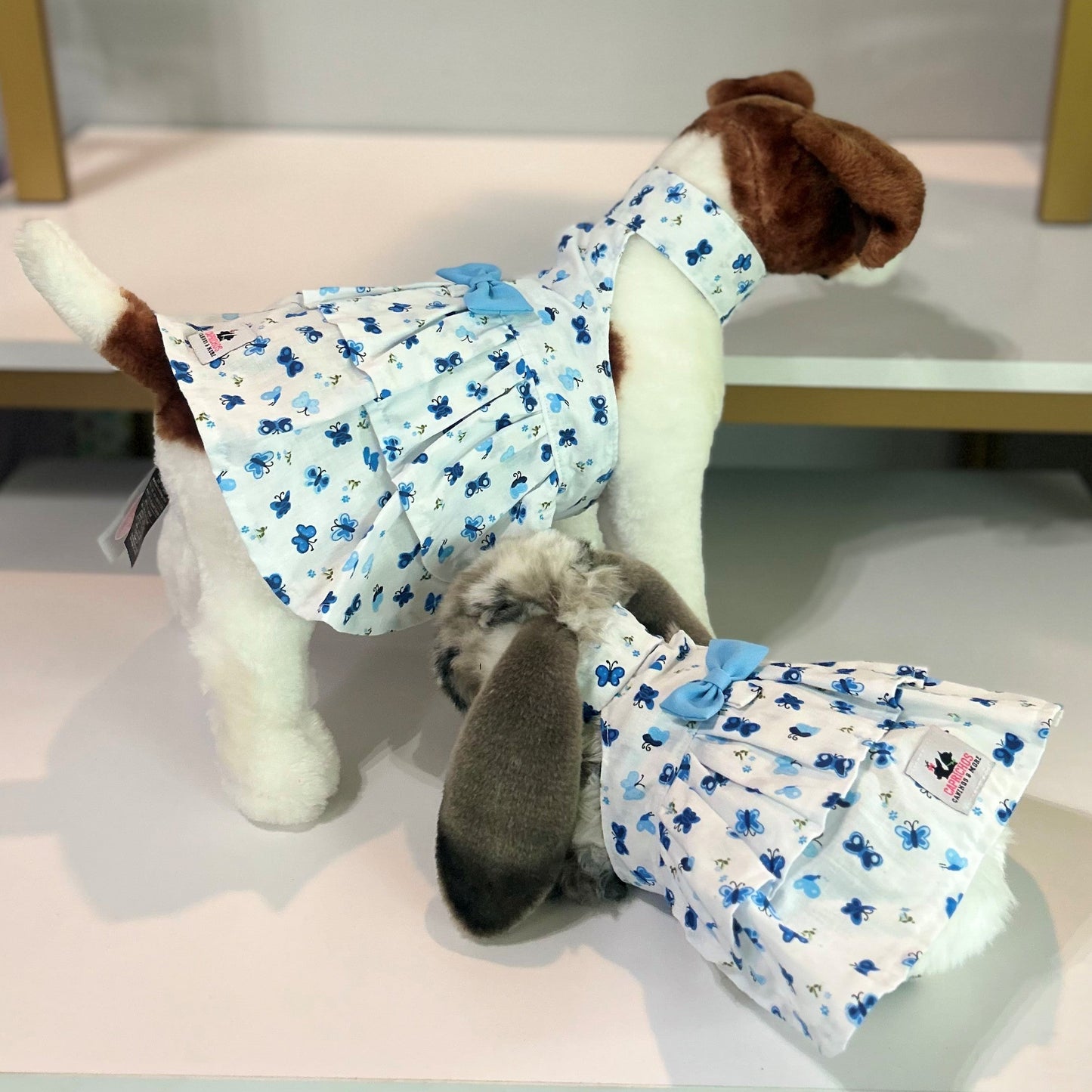 Blue Butterflies Kati Lou Dress