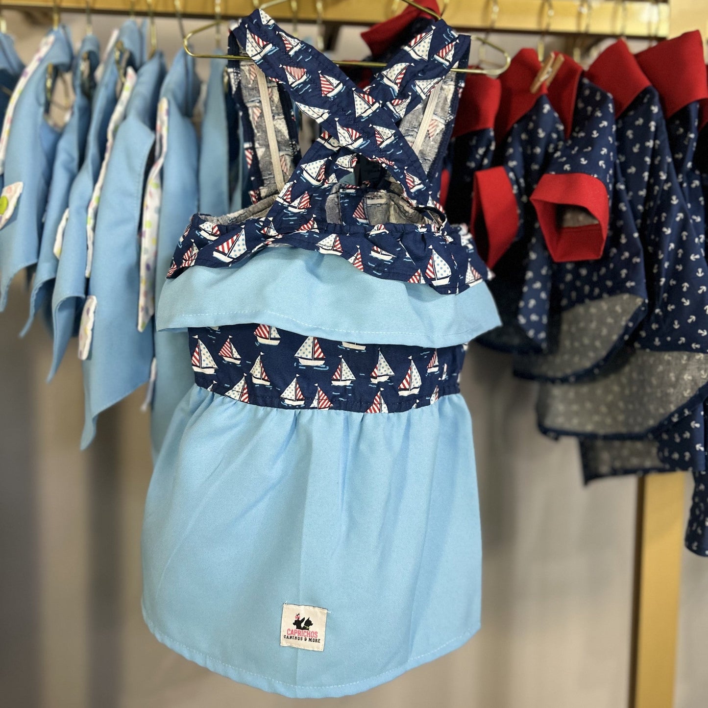 Boats Tropical Dress