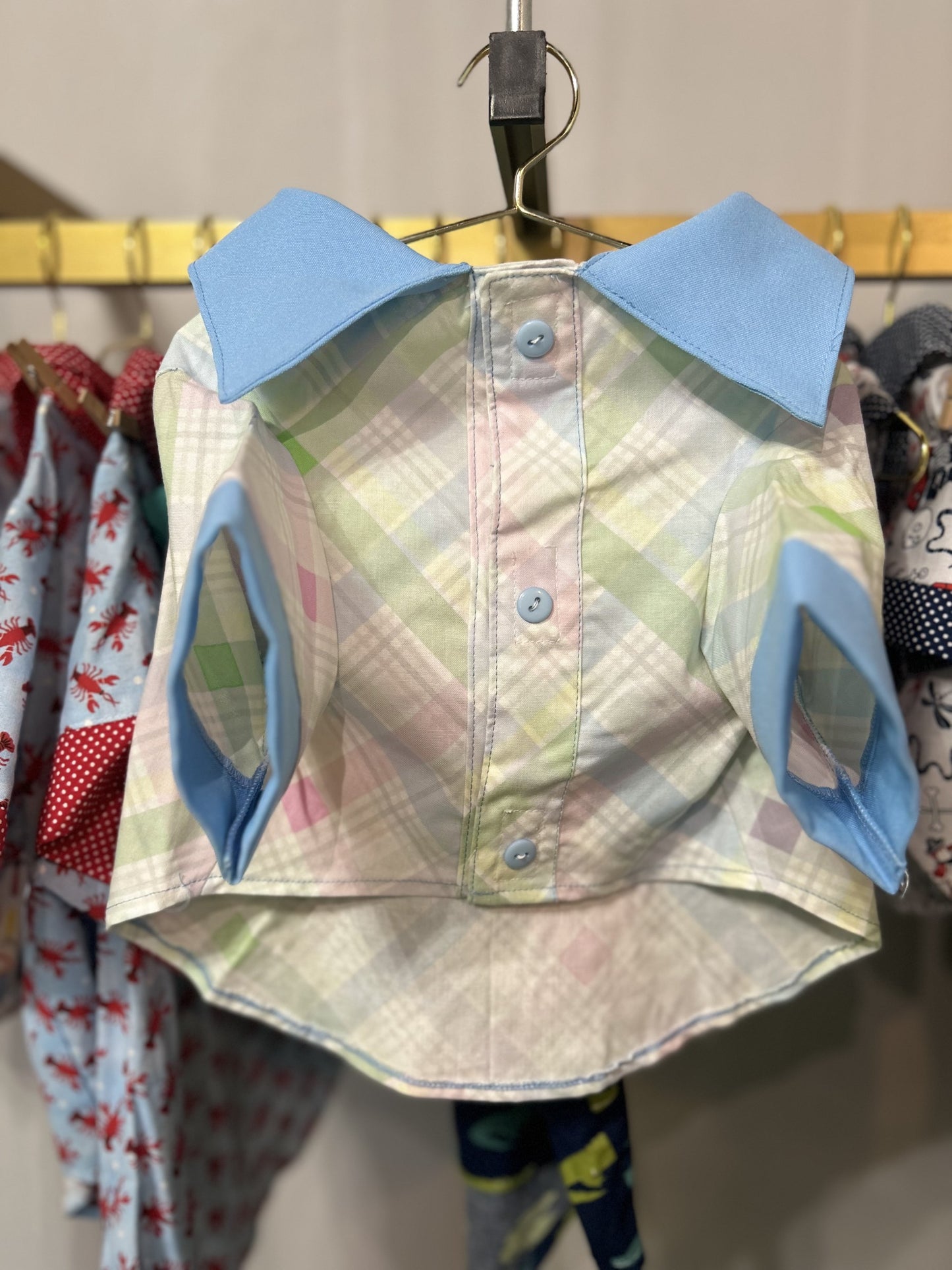Easter Squares Casual Shirts