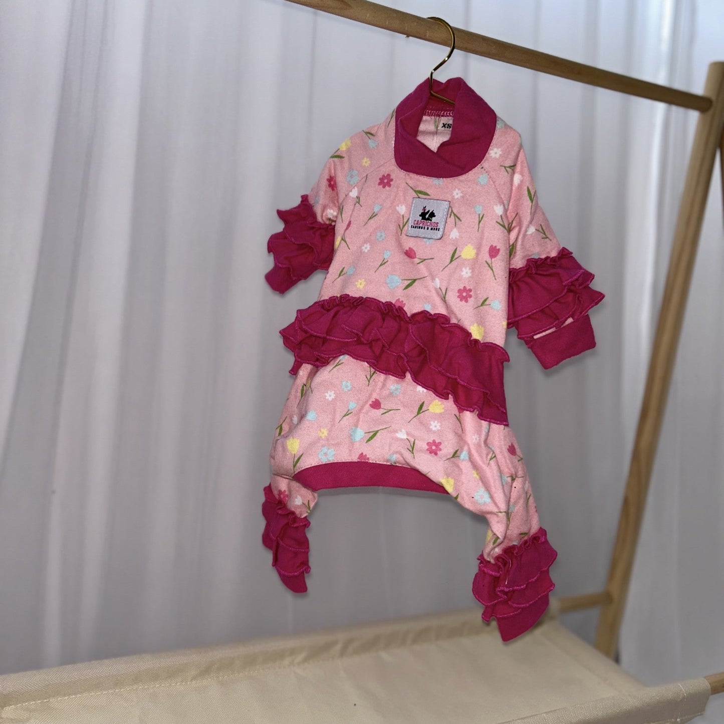 Magenta Tulip Pijama Petite