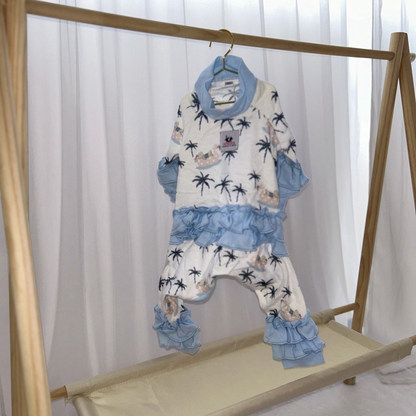 Palm Tree Pijama (con volantes)